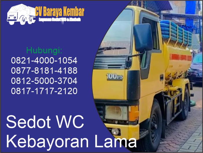 Jasa Sedot WC Kebayoran Lama