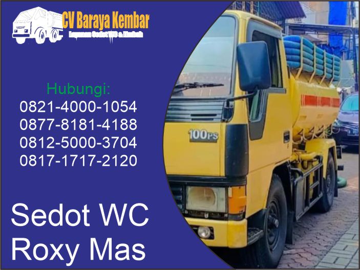 jasa sedot wc roxy mas