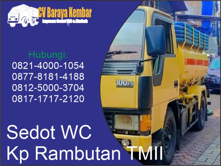 jasa sedot wc kampung rambutan tmii