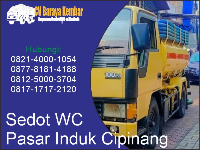 jasa sedot wc di cipinang pasar induk