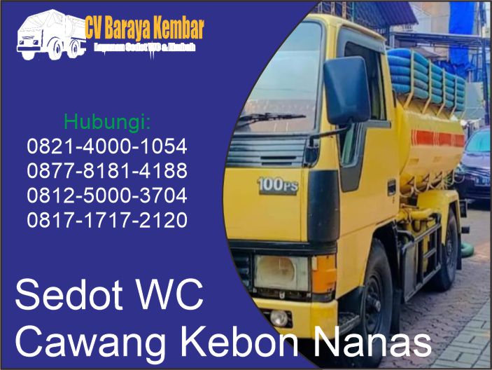 sedot wc cawang kebon nanas