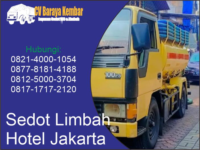 sedot limbah hotel