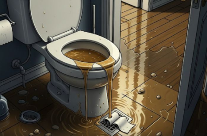 permasalahan pada wc mampet