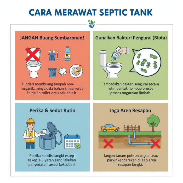 Cara Kerja Septic Tank Biofil & Tips Perawatannya