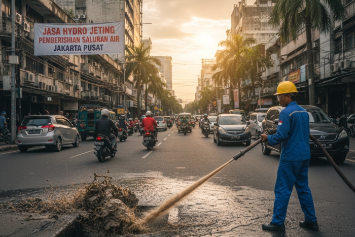 penggunaan hydro jitting