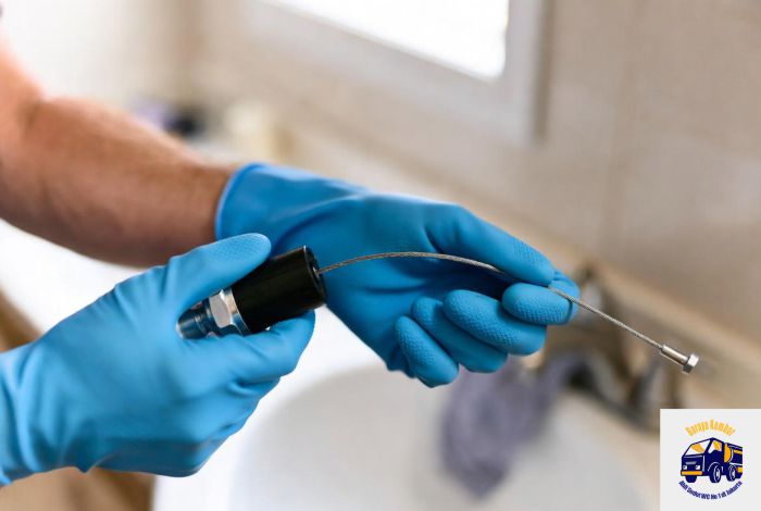 Cara Menggunakan Kawat Pembersih Saluran Air