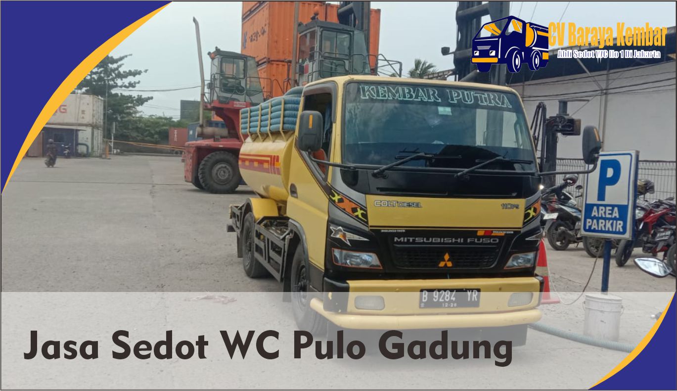 pulo gebang kampung sedot wc