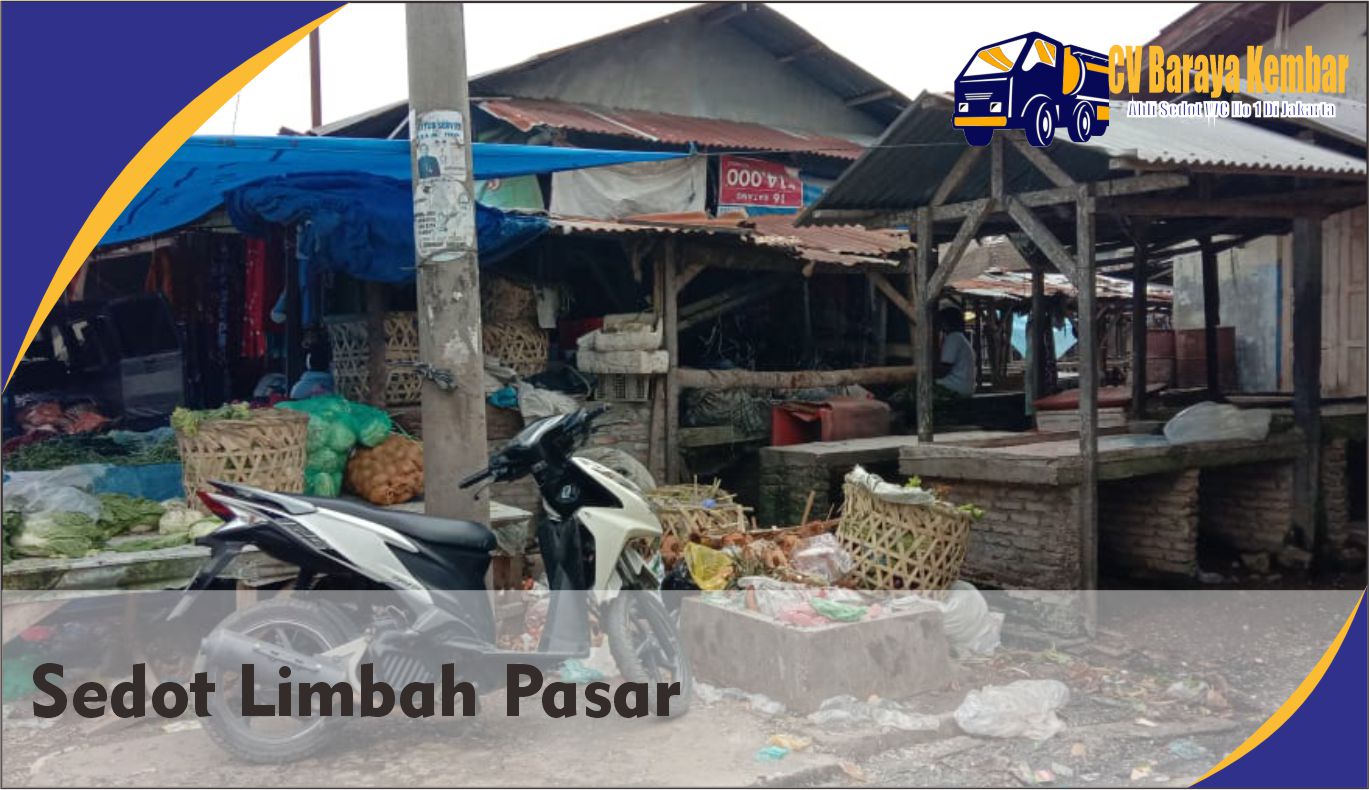 sedot limbah pasar