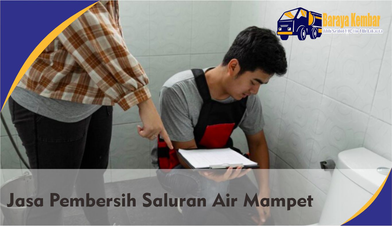 Jasa Pembersih Saluran Air Mampet