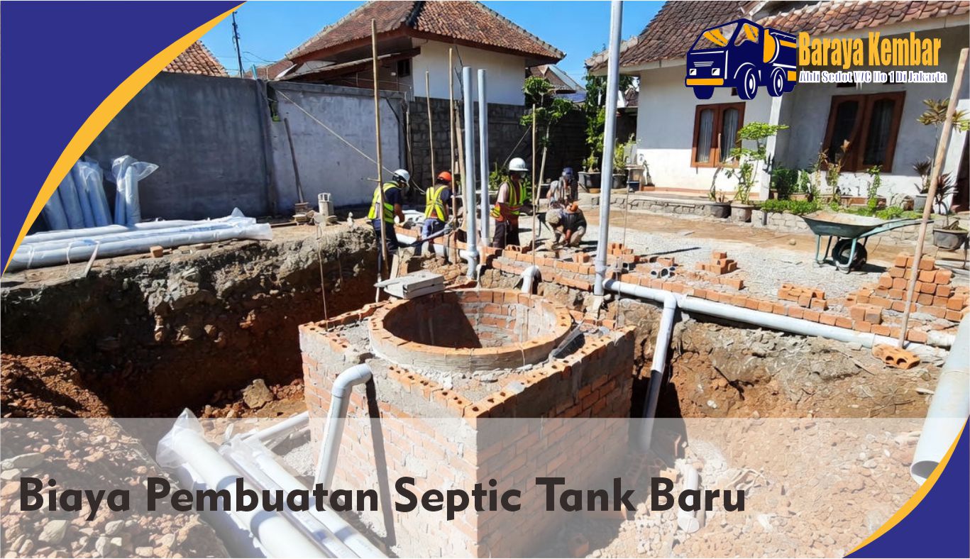 Biaya Pembuatan Septic Tank Baru